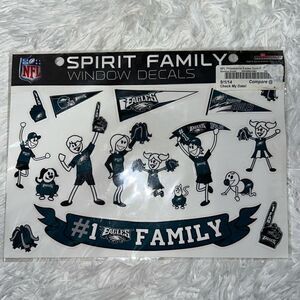 NFL eagles window decals NWT